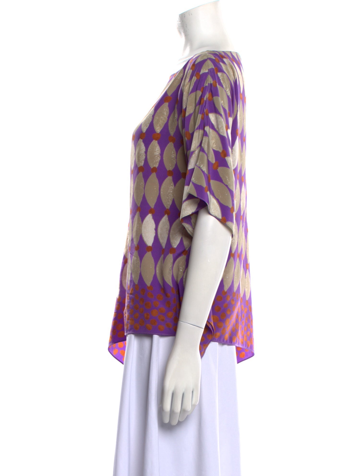 Loro Piana Silk Printed T-Shirt